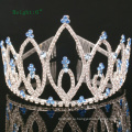 Пользовательские простой дизайн короны горный хрусталь Tiara Crystal Crowns